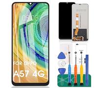 Oppo A57 4G Pantalla de repuesto para Oppo A57S LCD para Oppo A17 Pantalla táctil para Oppo A17K Digitalizador Asamblea para Oppo A77 4G Kits de reparación para Oppo A77S LCD (negro)