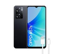 OPPO A57s - Smartphone Libre, 4GB+128GB, Cámara 50+2+8MP, Android, Batería 5000mAh, Carga Rápida 33W - Negro