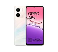 Smartphone OPPO A5x 4GB 128GB Smartphone 6.67" HD+ 45W 6000mAh Resistente IP65 Android 15 Blanco