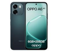 OPPO A6 4G Teléfono Inteligente, 6+256GB, Pantalla Ultra Brillante 6.75" 120Hz, Cámara Ultra Clara 50MP, 6550mAh, Carga Rápida SUPERVOOC 45W, Snapdragon 685, Resistencia al Agua IP69, Sapphire Blue