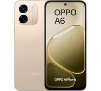 OPPO A6 Dual-SIM 256GB ROM + 6GB RAM (solo GSM | No CDMA) Smartphone 4G/LTE libre de fábrica (Aurora Gold) - Versión internacional