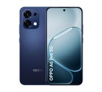 OPPO A6 Pro 5G Smartphone, Batería de 6500mAh, Carga Rápida SUPERVOOC de 80W, Pantalla AMOLED de 6,57" 120Hz, Dimensity 6300, 8+256GB, Supercool VC, Cámara AI de 50MP+2MP, IP69, Dual SIM, Azul