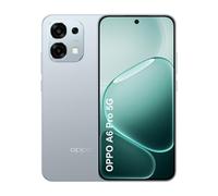 OPPO A6 Pro 5G Smartphone, Batería de 6500mAh, Carga Rápida SUPERVOOC de 80W, Pantalla AMOLED de 6,57" 120Hz, Dimensity 6300, 8+256GB, Supercool VC, Cámara AI de 50MP+2MP, IP69, Dual SIM, Lunar