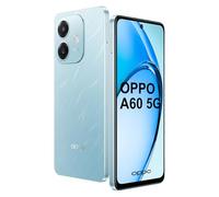 OPPO A60 5G Smartphone, 50MP Ultra-Clear Camera, 120Hz Display, 5100mAh Battery, 45W SUPERVOOCTM Flash Charge, Splash Touch, NFC, Dual SIM, 4+128GB-Azul (Sin Cargador)
