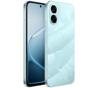 OPPO A6x 5G Smartphone 4+128GB, 6,75" 120Hz, 6100mAh, D6300, IP64 Ice Blue | Smartphone Android, desbloqueado, batería de larga duración, pantalla LCD, NFC, móvil, IP64, cámara, GPS, vídeo 1080p, 5G