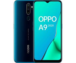 OPPO A9 2020 - Smartphone de 6.5" HD+, 4G Dual Sim, 8 Core, 128 GB, 4 GB RAM, 48 + 8 + 2 + 2 MP, 16 MP, Verde Marino [Versión ES/PT]