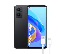 OPPO A96 - Smartphone 128GB, 8GB RAM, Dual SIM, Pantalla 6,59”, Cámara 50MP+2MP, Cámara selfie 16MP, Batería 5000mAh, Carga Rápida 33W - Negro