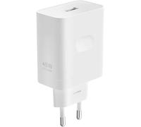 OPPO Cargador Rápido 45W SUPERVOOC USB, Compatible con OPPO Reno 14FS/14F/13FS/13F/12FS/A5 Pro 5G/A5 Pro 4G/A5/A5x/A5m/A80/A18/A40, Realme, OnePlus, Find X5/X3/X2 Neo