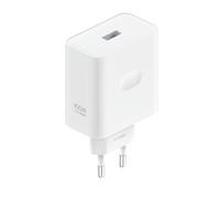OPPO Cargador SUPERVOOC 100W - USB, Carga Rápida, Cargador Original OPPO, Cable Incluido - Blanco