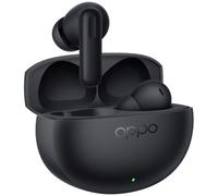 OPPO Enco Air5 Auriculares Bluetooth 6.1 52dB ANC 12mm 54h, Midnight Black | IP55, 4,3g cada uno, 10min carga=11h, llamadas IA 3 micrófonos, conexión doble dispositivo, OPPO Alive Audio.