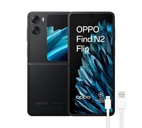 OPPO Find N2 Flip, Teléfono móvil Plegable, 8GB+256GB, Cámara 50+8 MP, Pantalla Externa Gigante, Batería 4300mAh, Cargá Rápida SuperVOOC 44W, Dual Nano SIM - Negro