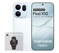 OPPO Find X10 256GB Blue + Watch X3 Titanium Case Black