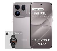 OPPO Find X10 256GB Titanium + Watch X3 Titanium Case Black