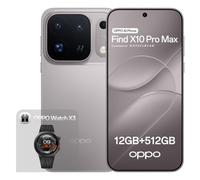 OPPO Find X10 Pro MAX 512GB Titanium + Watch X3 Titanium Case Black