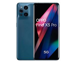 OPPO Find X3 Pro 5G - Teléfono Móvil libre, 12GB+256GB, Cámara 50+50+13+3 MP, Smartphone Android, Batería 4500mAh, Carga Rápida 65W, Dual SIM - Azul