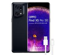 OPPO Find X5 Pro 5G - Smartphone 256GB, 12GB RAM, Dual SIM, Pantalla 6,7”, Cámara 50MP+50MP+13MP, Vídeo 4K Nocturno, Batería 5000mAh, Carga Rápida 80W - Negro