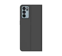 Oppo Funda con cierre para Oppo Reno 6 Funda abatible con tarjetero,