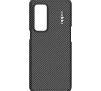Oppo Funda para Find X3 Neo Rígida Kevlar, Negro