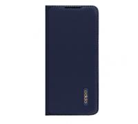 Oppo Funda PU Flip Case Azul para A91