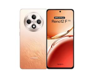 OPPO Reno12 FS 5G 12+512GB, Smartphone Android IA Desbloqueado, Pantalla 6,67" AMOLED 120Hz, Teléfono Dimensity 6300, Cámara IA 50+8+2MP, 5000mAh 45W, Resistencia IP64, NFC, Naranja
