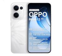 OPPO Reno13 5G Smartphone IA, 12+256GB Teléfono, Dimensity 8350 5G,120Hz Pantalla AMOLED de 6,59", SUPERVOOC 80W, Batería 5600mAh, IP69, Cámara AI 50MP, Vídeo 4K, AI LivePhoto, NFC, Dual SIM, Blanco