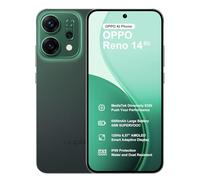 OPPO Reno14 5G Smartphone Android IA, 12+256GB Teléfono Movil, Dimensity 8350 5G, Cámara AI 50+8+50MP, Batería 6000mAh, SUPERVOOC 80W, 120Hz Pantalla AMOLED de 6,59", IP69, Vídeo 4K, NFC, Verde