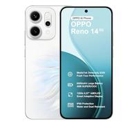 OPPO Reno14 5G Smartphone Android IA, 12+256GB Teléfono Movil, Dimensity 8350 5G, Cámara AI 50+8+50MP, Batería 6000mAh, SUPERVOOC 80W, 120Hz Pantalla AMOLED de 6,59", IP69, Vídeo 4K, NFC, Blanco