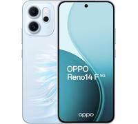 OPPO Reno14 F 5G 8GB 256GB 6.57" AMOLED 50MP IP69 Carga Rápida 45W Opal Blue