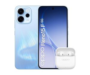 OPPO Reno15 F 5G 8GB 256GB 6.57" Azul Aurora Incluye auriculares