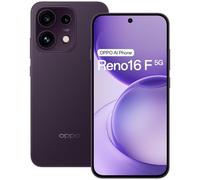OPPO Reno16 F 5G Smartphone 8+256GB 6500mAh 120Hz 50MP, Purple Black
