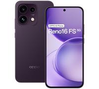 OPPO Reno16 FS 5G Smartphone 8+512GB 6500mAh 120Hz 50MP, Purple Black