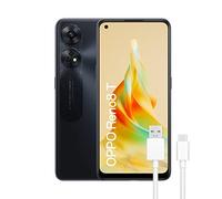 OPPO Reno8T - Smartphone Libre, 8GB+128GB, Cámara 100MP+2MP, Cámara Microscopio, Android, Batería 5000mAh, Carga Rápida 33W - Negro