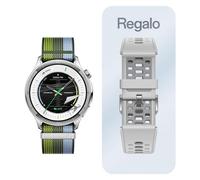 Oppo Watch S Bluetooth WiFi NFC GPS 44,9mm AMOLED Plata Resistencia Agua 5ATM+IP68 SpO2 ECG