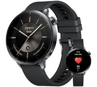 OPPO Watch X2 Mini Reloj Inteligente, 1.75 Pulgadas AMOLED, GPS, 100+ Modos Deportivos, Monitor de Frecuencia Cardíaca y SpO2, 12 Días de Batería, Wear OS by Google, Negro