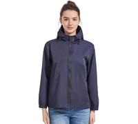 OPPOQ Sudadera con Capucha y Doble Cremallera, Sudadera Faraday para Hombre y Mujer, Ropa Anti-radiación con Gorro EMF, 5G/WiFi/RF/Microondas Tops bloqueadores de radiación,Women,XL