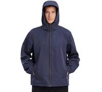 OPPOQ Sudadera con Capucha y Doble Cremallera, Sudadera Faraday para Hombre y Mujer, Ropa Anti-radiación con Gorro EMF, 5G/WiFi/RF/Microondas Tops bloqueadores de radiación,Men,XL