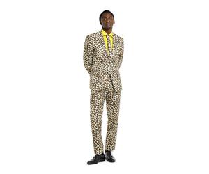 OppoSuits Cashanova - Traje de graduación para Hombre, Viene con Chaqueta, Pantalones y Corbata en diseños Divertidos, The Jagu, 52
