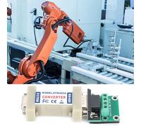 OPPWONG Adaptador Convertidor RS232 a, Interfaz de Datos de Comunicación en Serie Redes DB9 Hembra y Terminal de 4 bits para Sistemas de Cantinas de Automatización Industrial