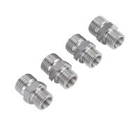 OPPWONG Adaptador de Rosca Hidráulico M14 para Accesorios de | Conector de acero al carbono, puerto de 0,59 pulgadas, convertidor de ajuste liviano para reparación de equipos