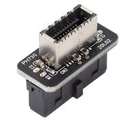 OPPWONG Adaptador USB, Convertidor 19P-20P a Tipo E-C, Adaptador de Señal Estable con Antiinterferencias, Ideal para USB3.0 y 3.1 Gen2