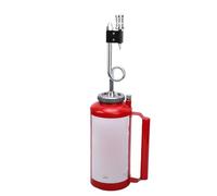 OPPWONG Antorcha de Goteo de Doble Fondo de 3 Litros, Tanque de de Hierro Fundido Resistente con Colector de y Válvula de Retención, para Silvicultura y Gestión de Tierras