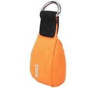 OPPWONG Bolsa de Cuerda para Lanzar de Nailon Naranja, Bolsa de Pequeña, de Escalada de Metal para Actividades de Aventura de Escalada, en árboles y Rocas