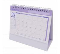 OPPWONG Calendario de Escritorio 2026 Diseño Multifuncional para Planificación y Organización para Uso Académico y Personal (Gris degradado)