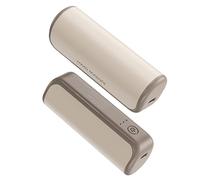 OPPWONG Calentadores de Manos Recargables, Calentadores de Manos Eléctricos Magnéticos 3 Configuraciones de Calor 6000 MAh con Batería, con Tecnología Avanzada de Calefacción PI y (Beige)