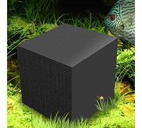 OPPWONG Carbón de Acuario, Medios Filtrantes de Carbón para Acuarios Filtro de Cubo de Agua Filtro de Cubo de Agua de de Elimina los Olores Amarillos y a Pescado, y Elimina (10X10X5CM)