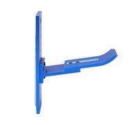 OPPWONG Colgador de Montaje en Pared para Rueda de Coche Teledirigido Ajustable, Soporte de Exhibición de Aluminio Duradero para Modelos a Escala 1/18 a 1/5, Aficionados (Blue)