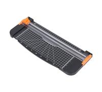OPPWONG Cortador de Papel, Recortador de Papel A4, Herramienta para álbumes de Recortes, Cortador de Manualidades con Regla Transparente Oculta, Ideal para Oficina, Escuela, Hogar