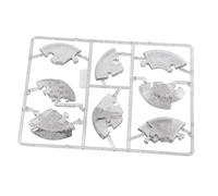 OPPWONG Crystal Puzzle Saturno, Cristal Puzzle 3D MAQUILLO DE Toy Saturno (Gray)