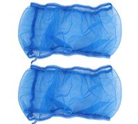 OPPWONG Cubierta de Jaula de Pájaros, 2 Piezas de Banda Elástica Ajustable de Poliéster Cubierta de Jaula de Malla para la Jaula de Pájaro Receptor de Semillas de (11.