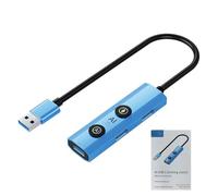 OPPWONG Dispositivo Traductor de Idiomas, Estación de Acoplamiento Inteligente AI, Concentrador USB Multifuncional de Traducción de Voz con GPT Deepseek, Traductor de 129 Idiomas, Ideal para